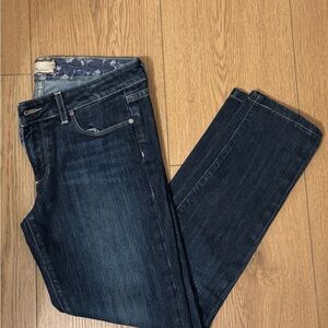 Women's Paige Dark Blue Jeans